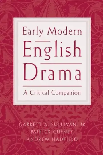 Cover of Early Modern English Drama