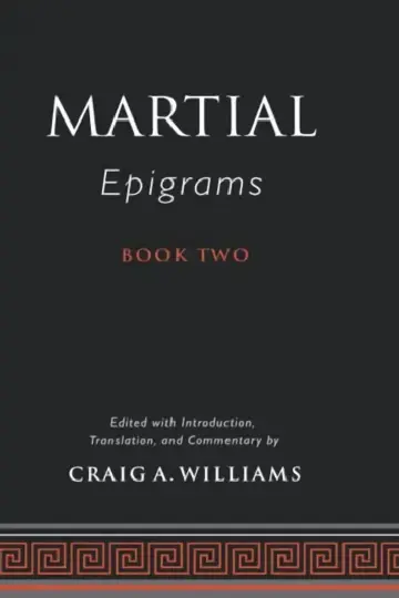Cover of Martial's Epigrams Book Two