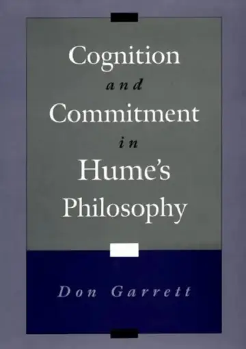 Cover of Cognition and Commitment in Hume's Philosophy