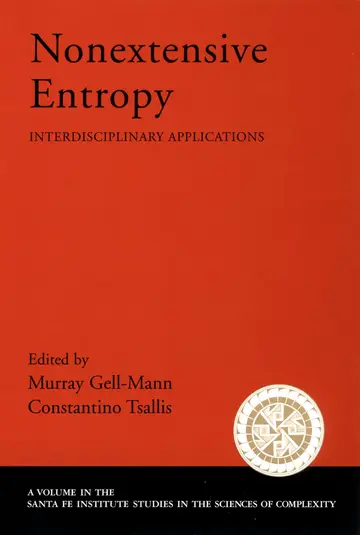 Cover of Nonextensive Entropy