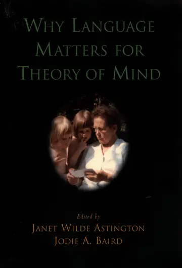 Cover of Why Language Matters for Theory of Mind