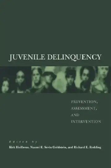 Cover of Juvenile Delinquency