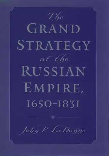 Cover of The Grand Strategy of the Russian Empire