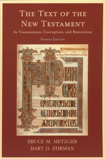 Cover of The Text of the New Testament