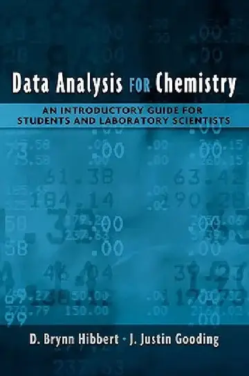 Cover of Data Analysis for Chemistry