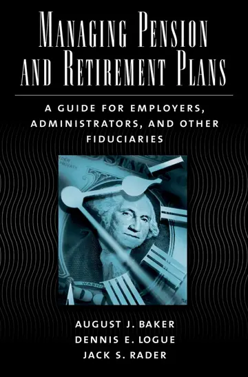 Cover of Managing Pension and Retirement Plans