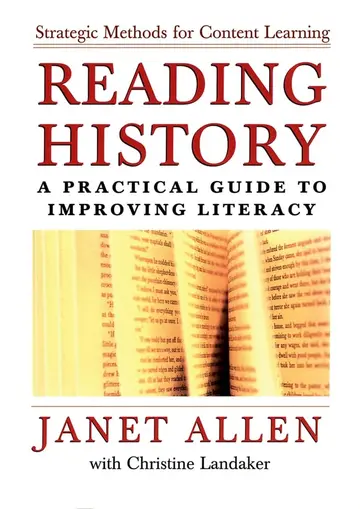 Cover of Reading History