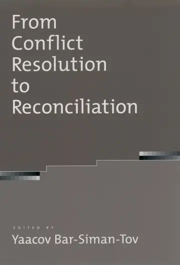 Cover of From Conflict Resolution to Reconciliation