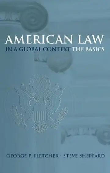 Cover of American Law in a Global Context