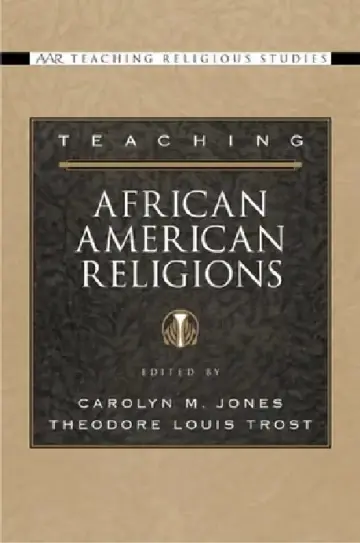 Cover of Teaching African American Religions