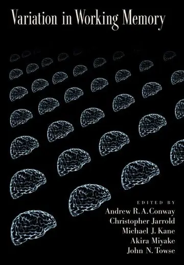 Cover of Variation in Working Memory