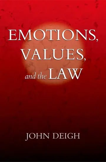Cover of Emotions, Values, and the Law