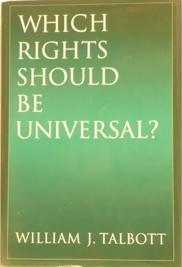 Cover of Which Rights Should Be Universal?