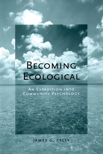 Cover of Becoming Ecological
