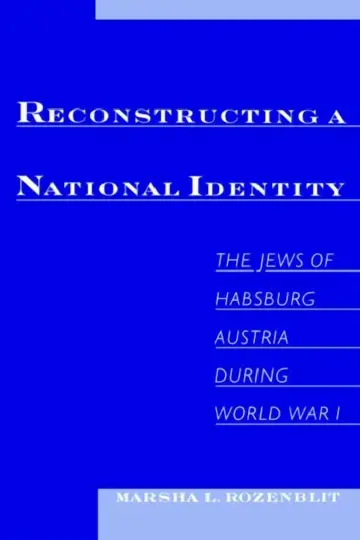 Cover of Reconstructing a National Identity