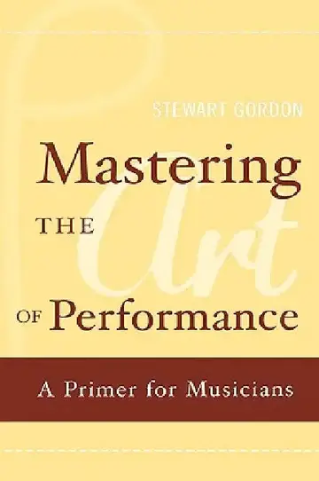 Cover of Mastering the Art of Performance