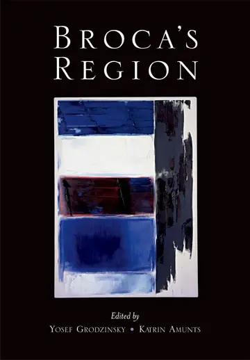 Cover of Broca's Region