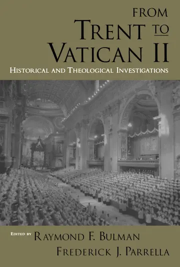Cover of From Trent to Vatican II