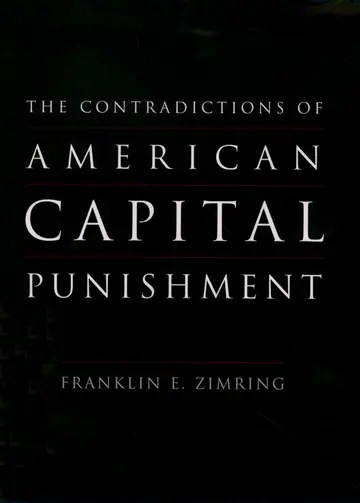 Cover of The Contradictions of American Capital Punishment