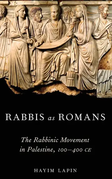 Cover of Rabbis as Romans