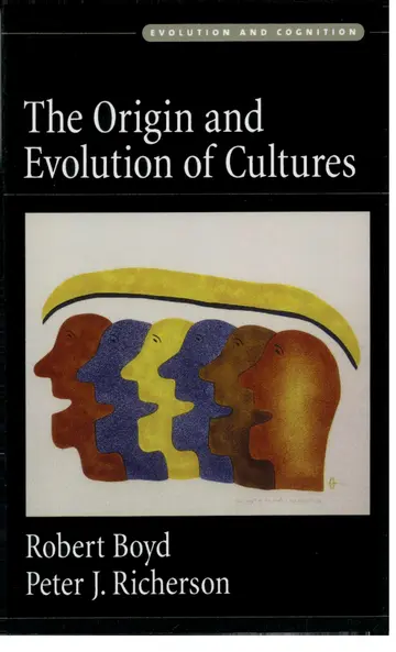Cover of The Origin and Evolution of Cultures