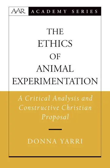 Cover of The Ethics of Animal Experimentation