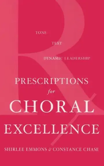 Cover of Prescriptions for Choral Excell C
