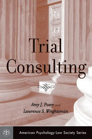 Cover of Trial Consulting