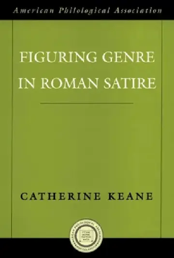 Cover of Figuring Genre in Roman Satire