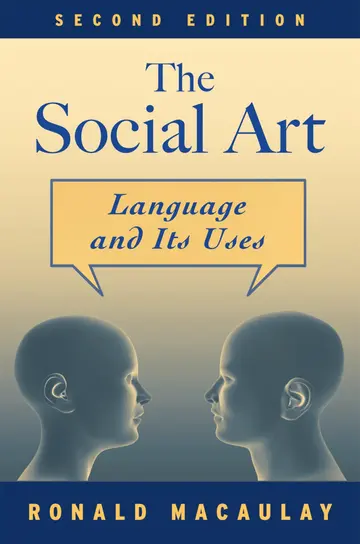 Cover of The Social Art