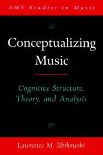 Cover of Conceptualizing Music