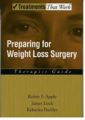 Cover of Preparing for Weight Loss Surgery