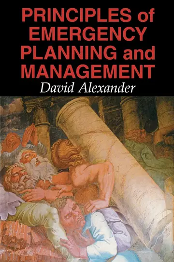 Cover of Principles of Emergency Planning and Management