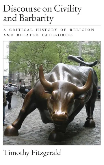 Cover of Discourse on Civility and Barbarity