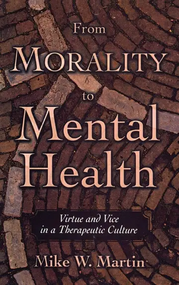 Cover of From Morality to Mental Health