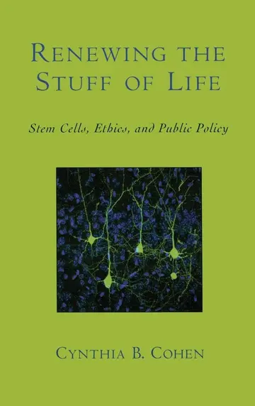 Cover of Renewing the Stuff of Life