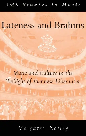 Cover of Lateness and Brahms