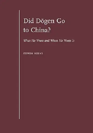 Cover of Did D=ogen Go to China?