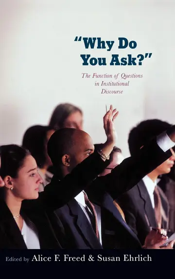 Cover of Why Do You Ask?