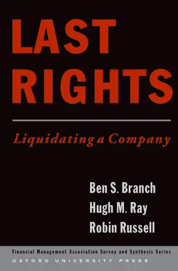 Cover of Last Rights