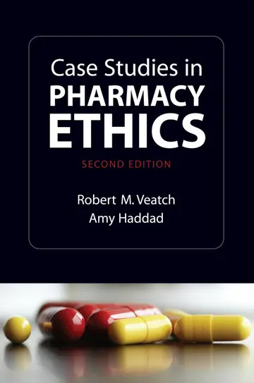 Cover of Case Studies in Pharmacy Ethics