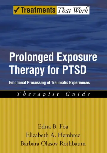 Cover of Prolonged Exposure Therapy for PTSD