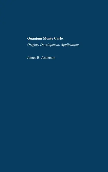 Cover of Quantum Monte Carlo