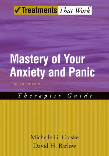 Cover of Mastery of Your Anxiety and Panic