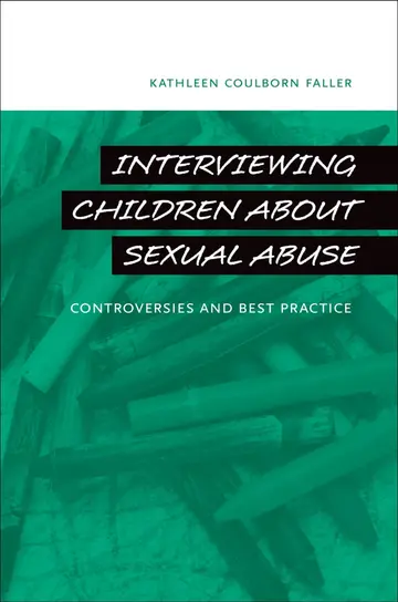 Cover of Interviewing Children About Sexual Abuse