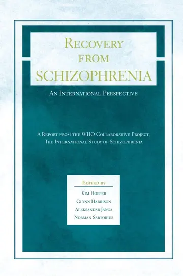 Cover of Recovery from Schizophrenia
