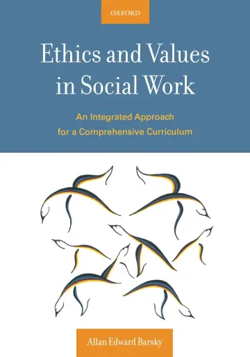 Cover of Ethics and Values in Social Work