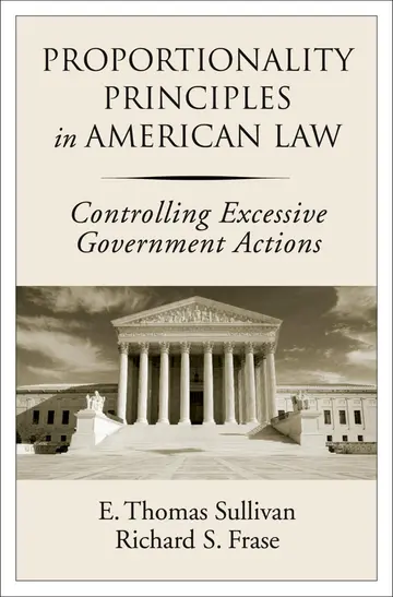 Cover of Proportionality Principles in American Law