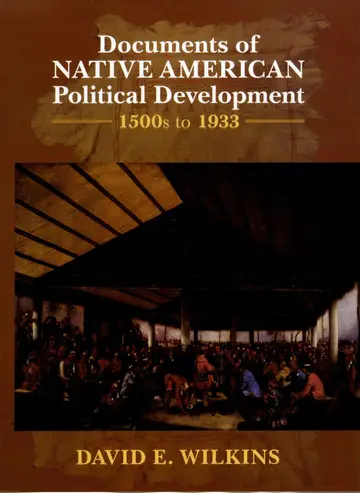 Cover of Documents of Native American Political Development