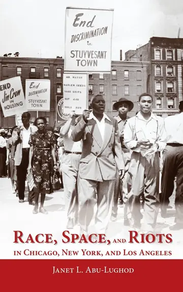 Cover of Race, Space, and Riots in Chicago, New York, and Los Angeles